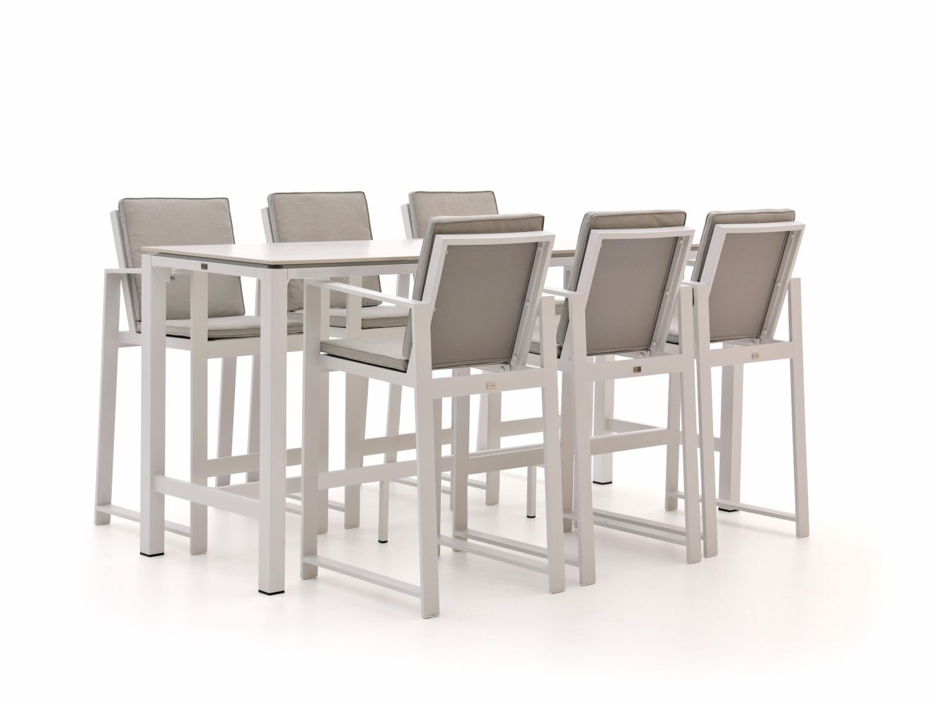 Bellagio Vezzano/Trecenta 225 cm Gartenbar-Set 7-teilig günstig online kaufen