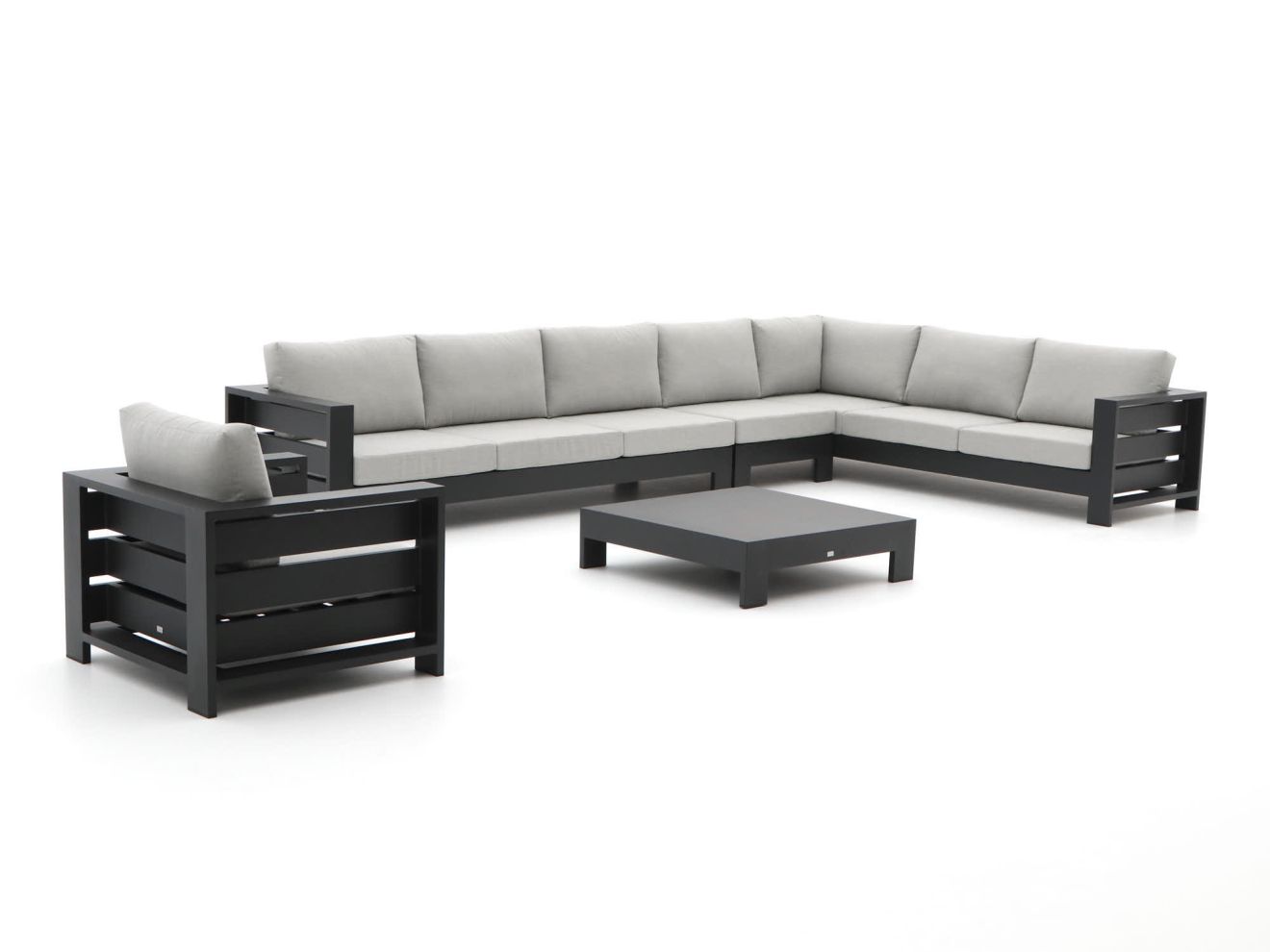 Bellagio Avolo Ecklounge-Set 5-teilig rechts Grau 420x265cm Rabatt: 20 %