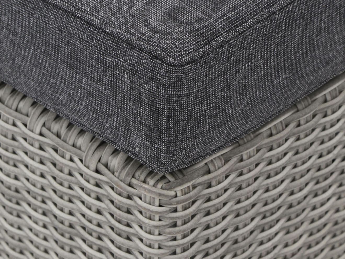 Intenso Carpino Fußbank 92x92 cm Grau 92x92cm Rabatt: 21 %
