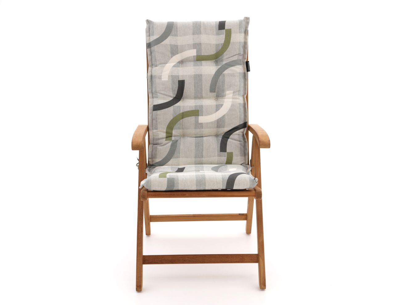 Madison Auflage Hochlehner dick 123x50cm Grau 123x50cm