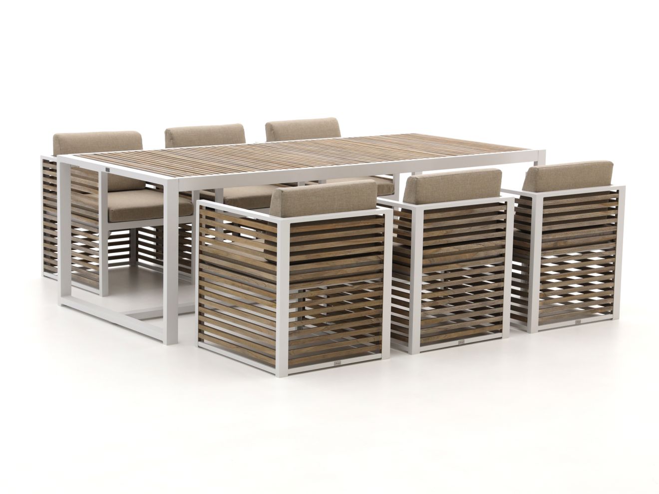 Bellagio Cadora 240 cm Gartenmöbel-Set 7-teilig