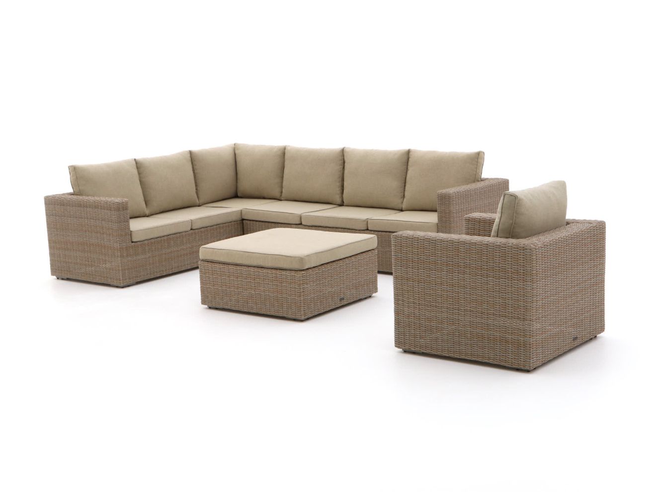 Intenso Carpino Ecklounge-Set 4-teilig links Taupe 306x230cm Rabatt: 33 %
