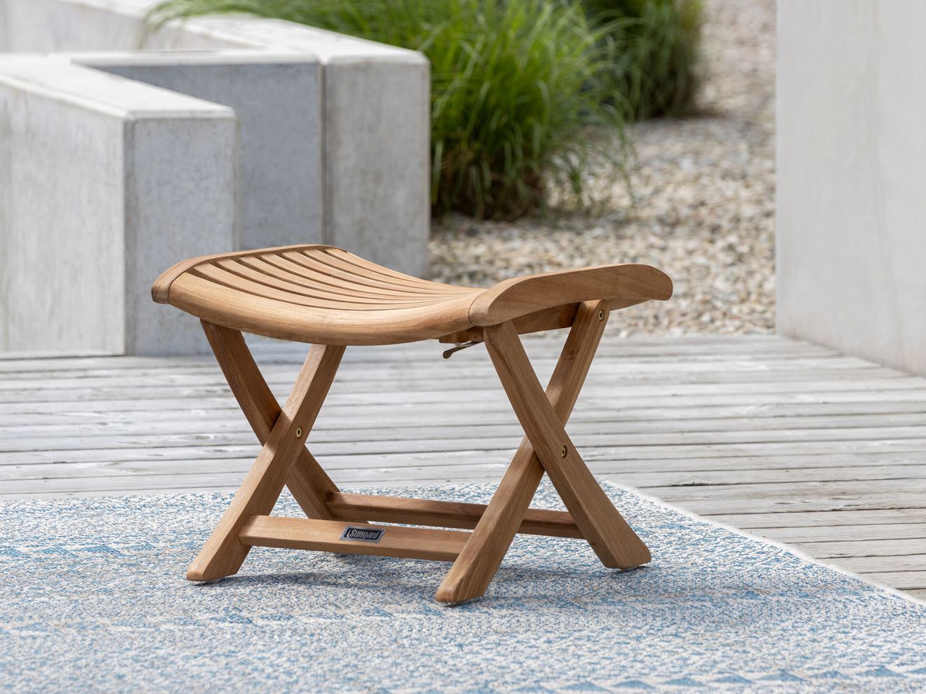 Sunyard Corby Gartenhocker (2 Positionen) Braun  Rabatt: 18 %