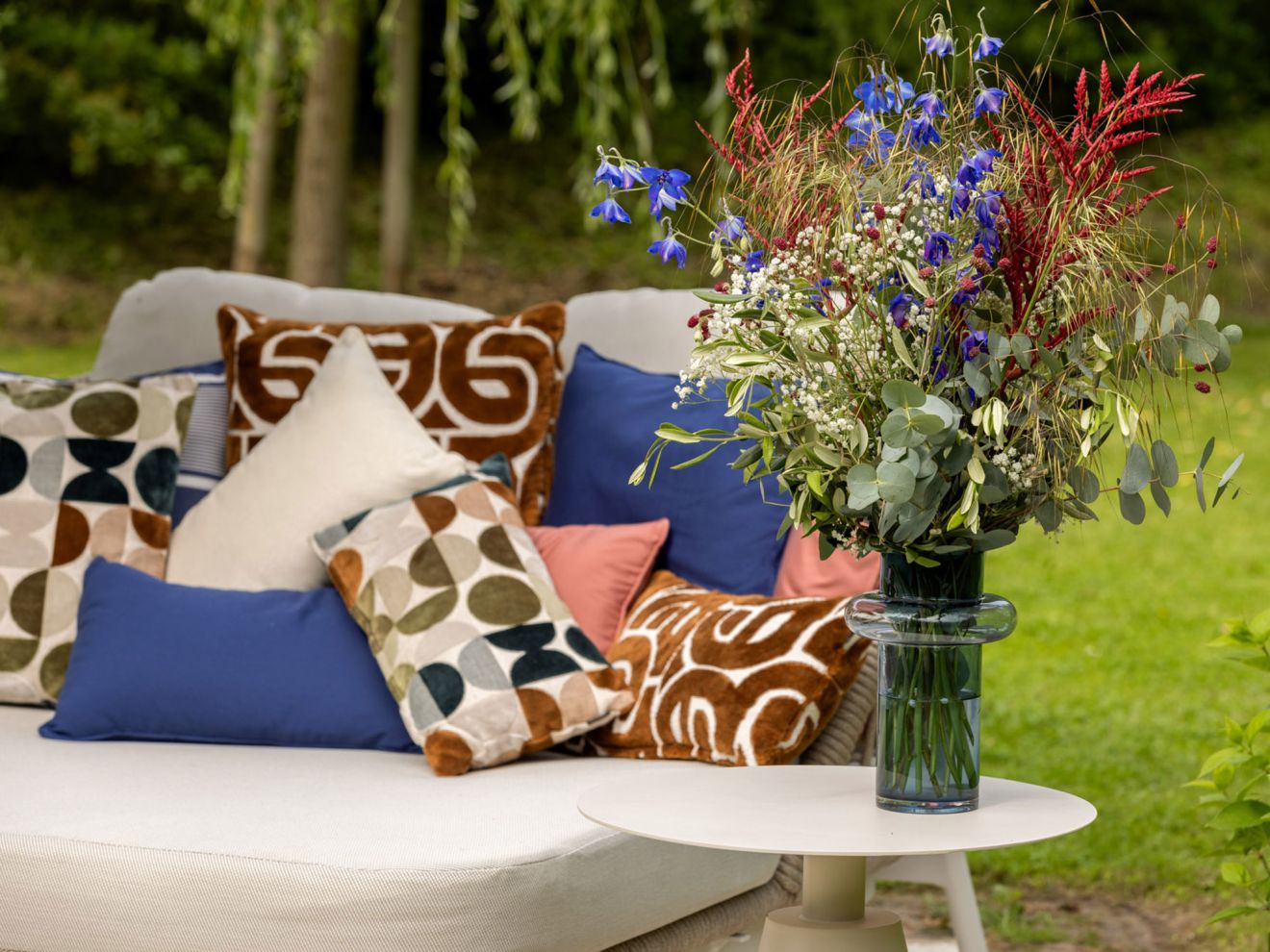 Manifesto Tusa Beistelltisch Outdoor ø 42 (h:48cm) Taupe 42cm Rabatt: 19 %