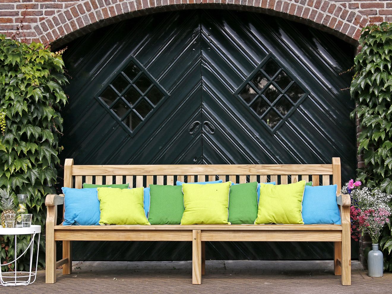 Sunyard Edinburgh Gartenbank 240 cm Brau... Sunyard Edinburgh Gartenbank 240 cm Brau...