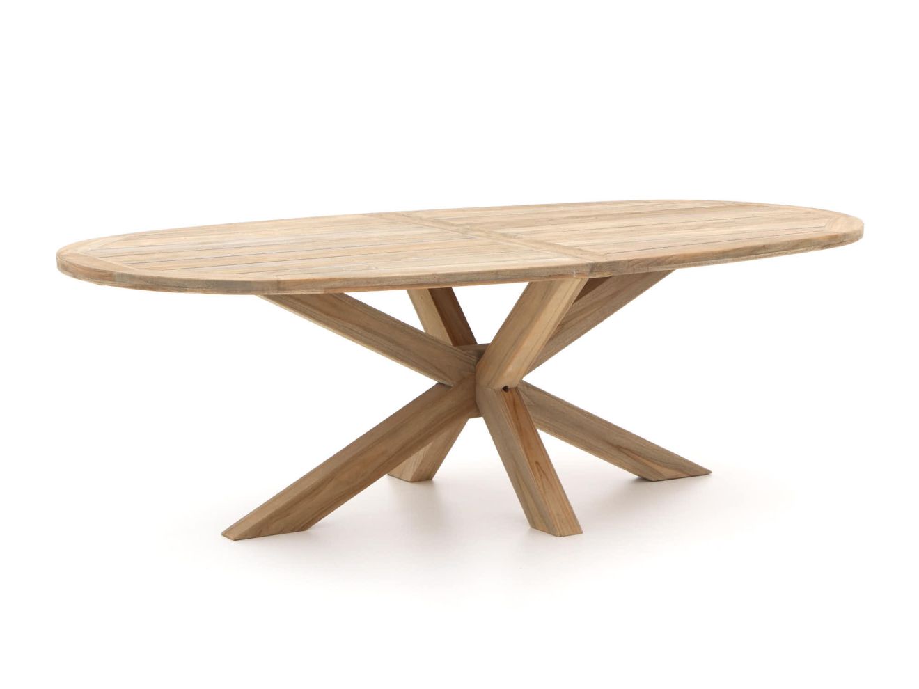 ROUGH-Y Ellips Gartentisch 240x120x72 cm Braun  Rabatt: 32 %