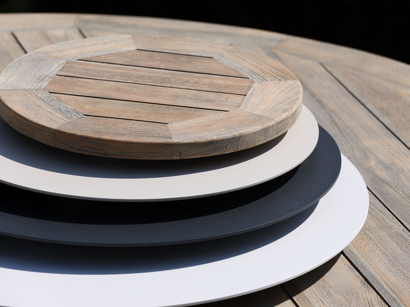 ROUGH-X Lazy Susan Drehtablett ø 45 cm Braun 45cm Rabatt: 18 % ROUGH-X Lazy Susan Drehtablett ø 45 cm Braun 45cm Rabatt: 18 %