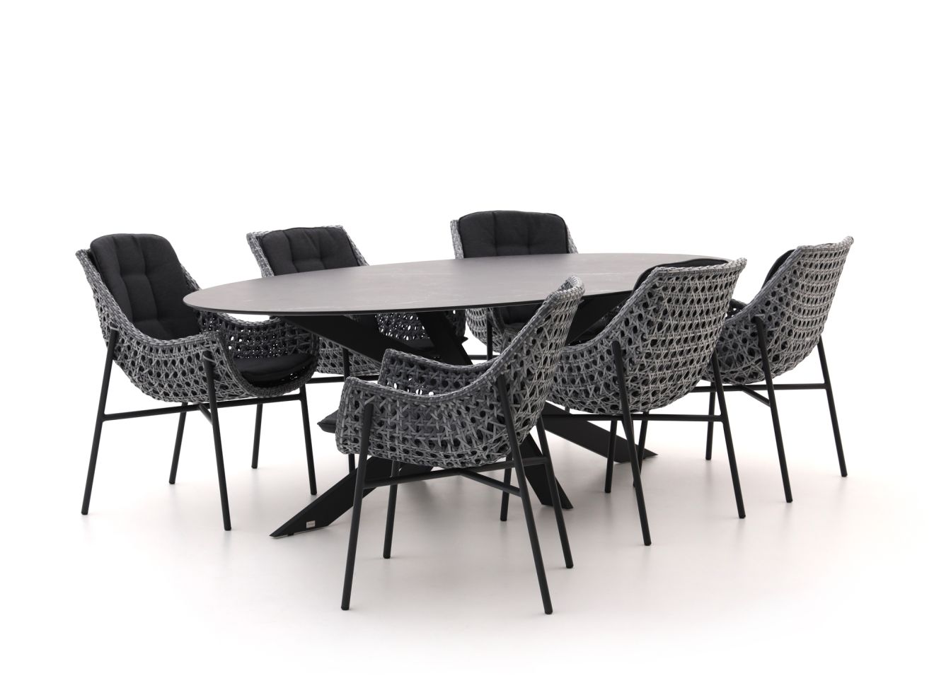 Manifesto Novara/Furato ellips 240 cm Ga...