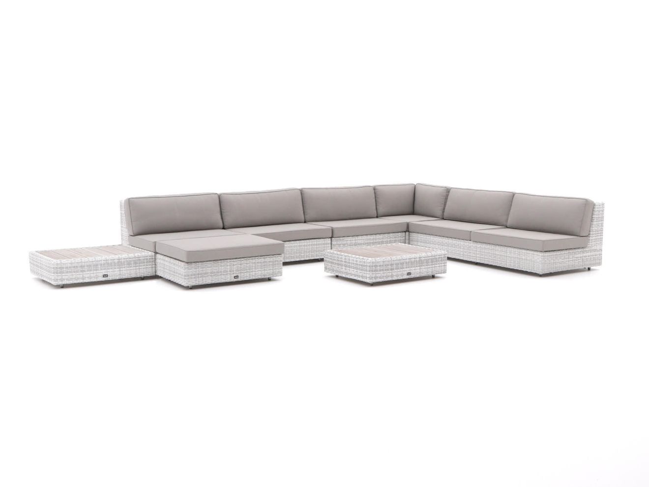 Giardo Raphael Ecklounge-Set 7-teilig Weiß  Rabatt: 21 %