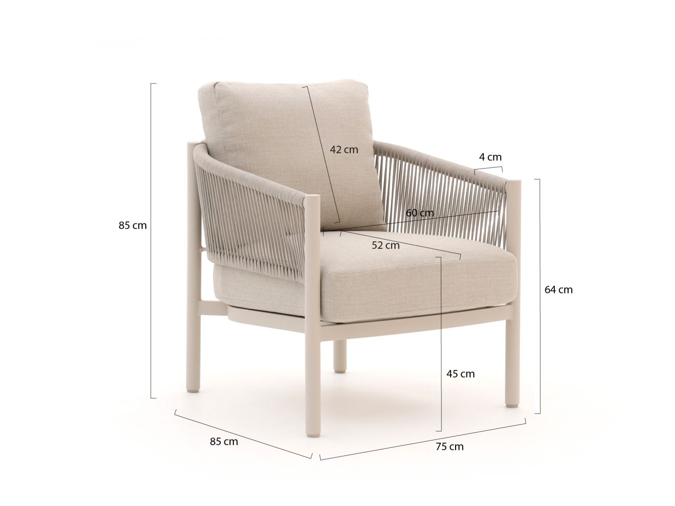 Bellagio Panaro Gartensessel günstig online kaufen