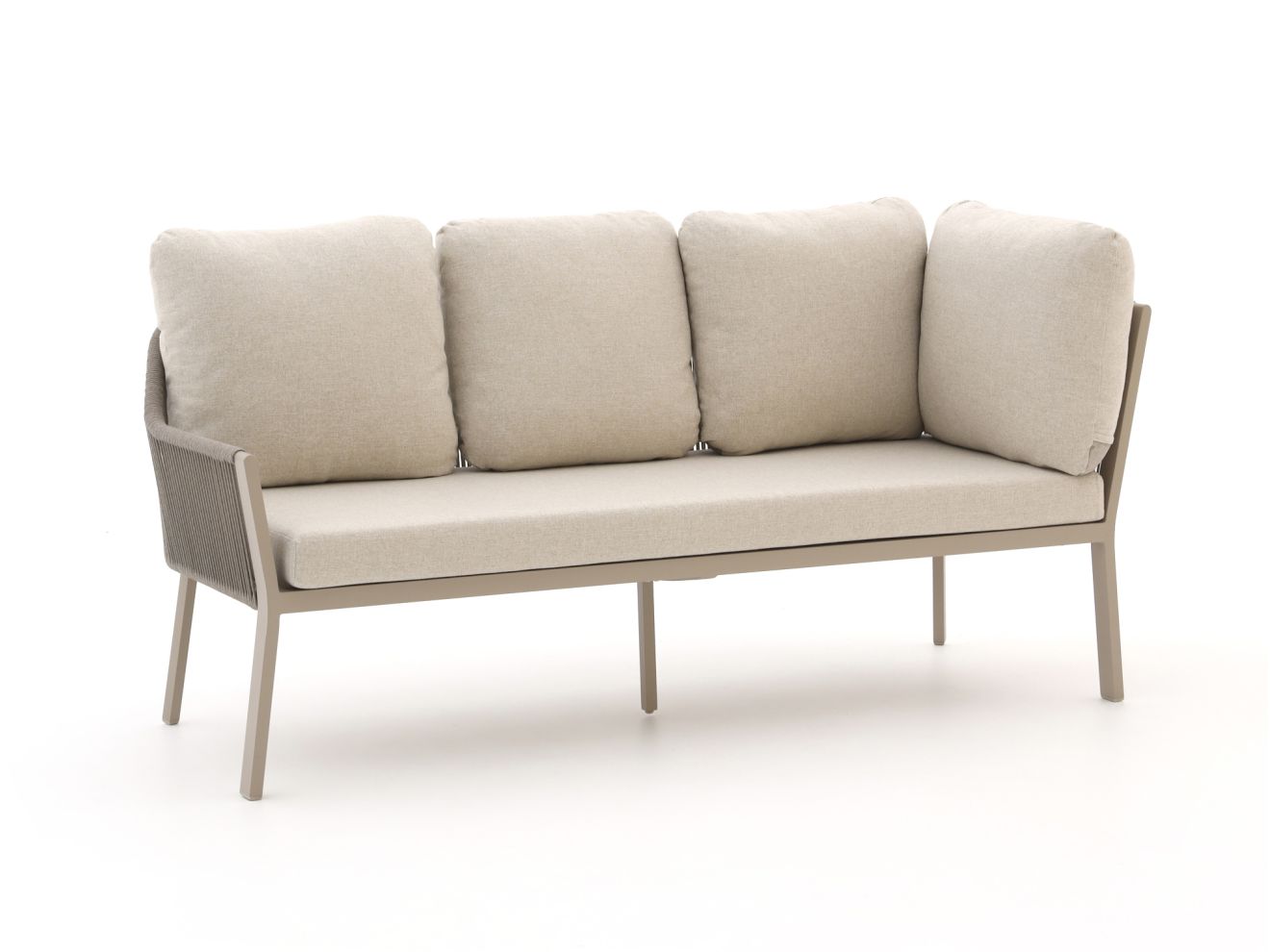 Tierra Outdoor Liv Dining Lounge-Set 2-teilig Taupe