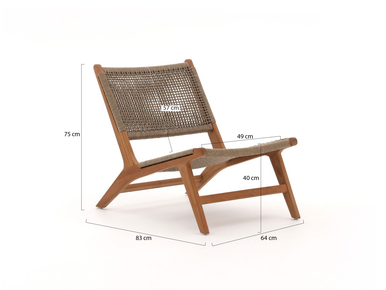 Bellagio Elcito Gartensessel mit Hocker günstig online kaufen