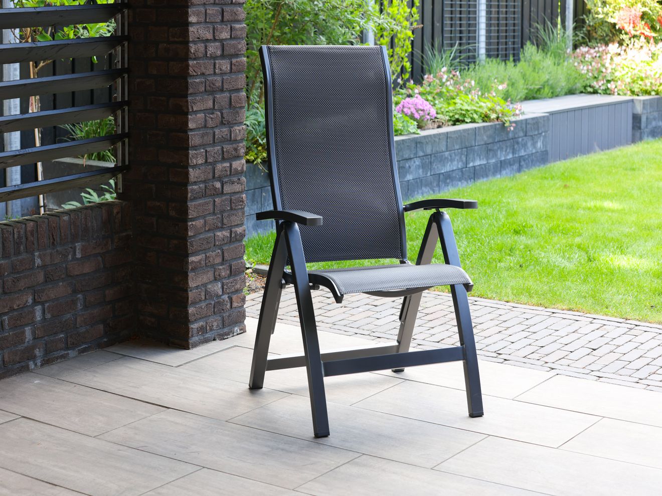 Bellagio Avio/Fidenza 220 cm Gartenmöbel-Set 7-teilig stapelbar Grau  Rabatt: 26 %