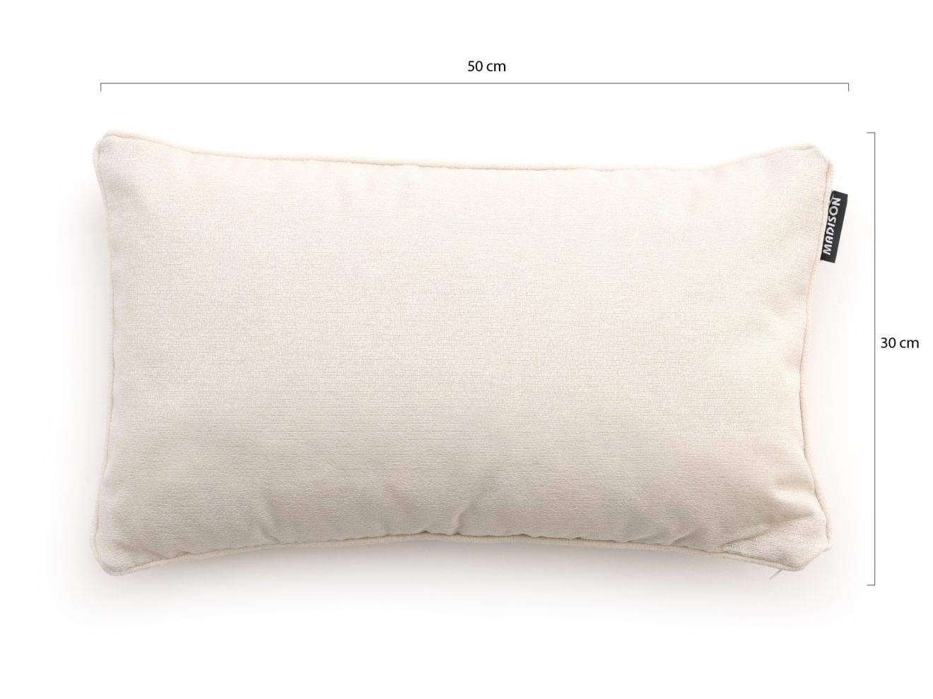 Dekokissen Set Soft Floral Light Naturel Taupe 60x30cm