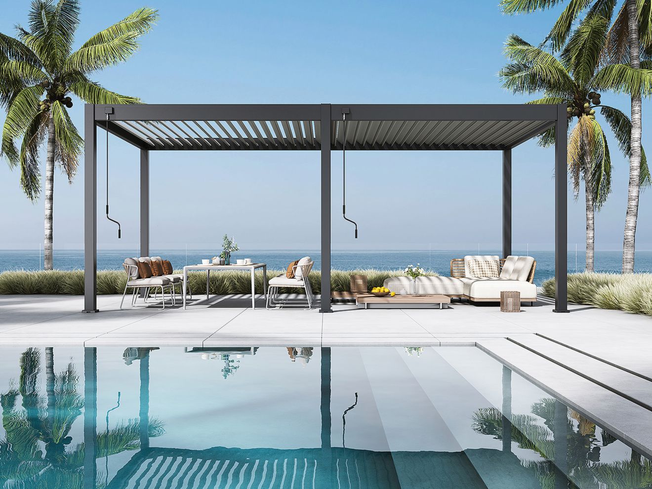 Cedrino Pergola 600x300x255 cm Schwarz Rabatt: 20 % Cedrino Pergola 600x300x255 cm Schwarz Rabatt: 20 %