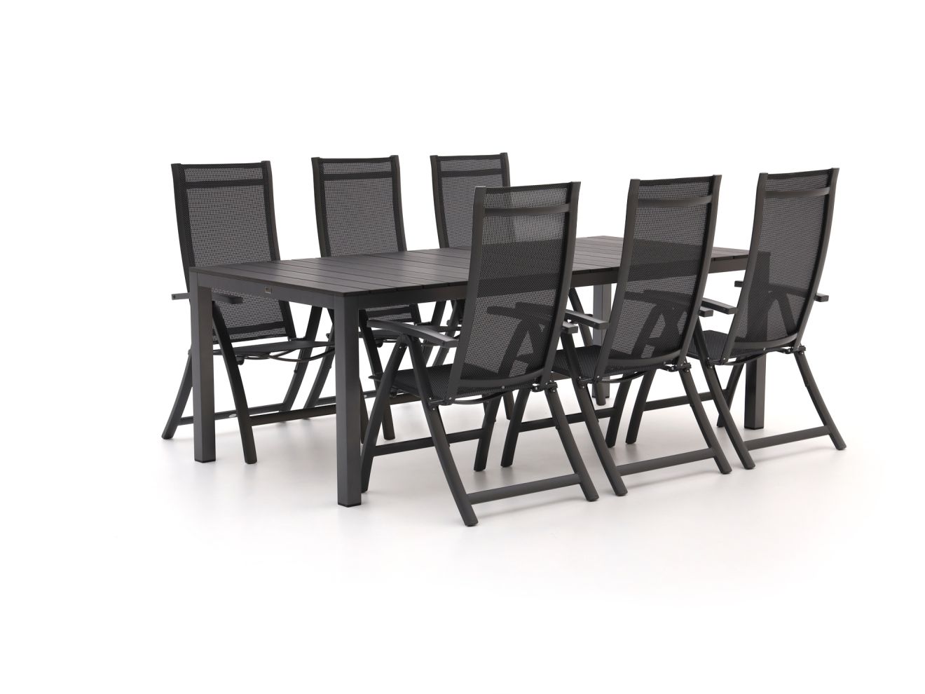 Bellagio Trappeto/Fidenza 220 cm Gartenmöbel-Set 7-Teilig günstig online kaufen