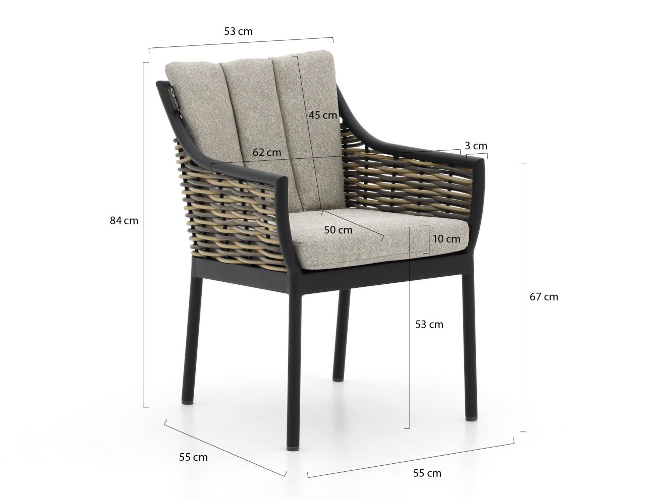 Apple Bee Milou/ROUGH-Y Ellips 240cm Esstischgruppe 7-teilig günstig online kaufen