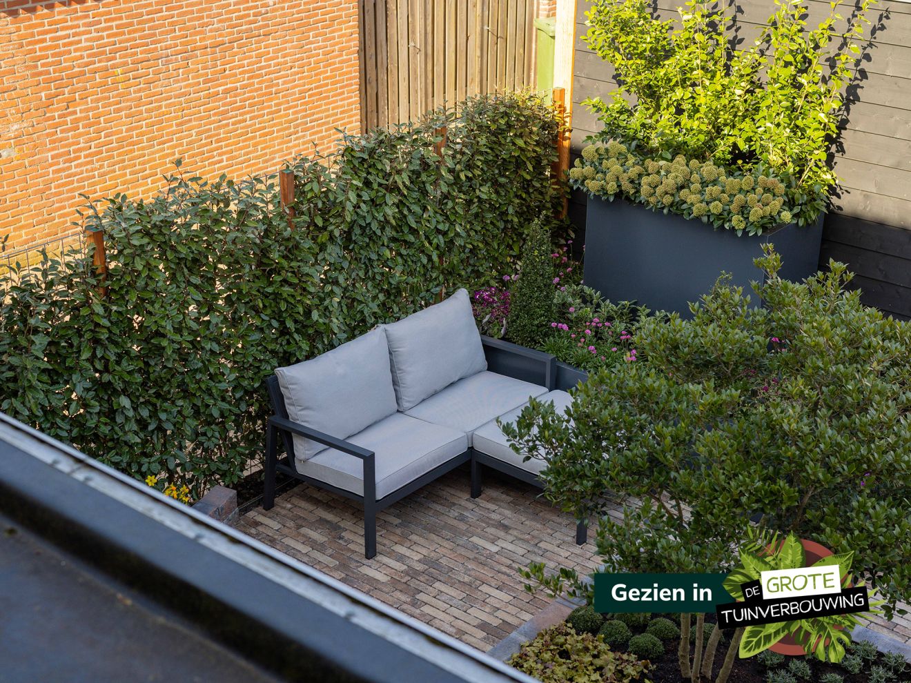Manifesto Alzano Gartensofa 168 cm Grau ... Manifesto Alzano Gartensofa 168 cm Grau ...
