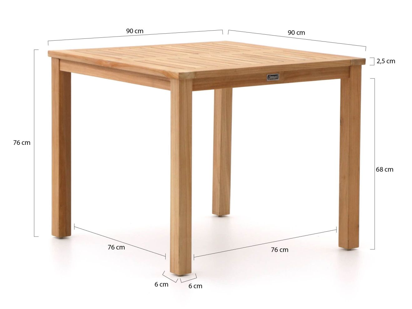 Sunyard Liverpool 90 cm Gartenmöbel-Set 5-teilig stapelbar Braun Rabatt: 32 % Sunyard Liverpool 90 cm Gartenmöbel-Set 5-teilig stapelbar Braun Rabatt: 32 %