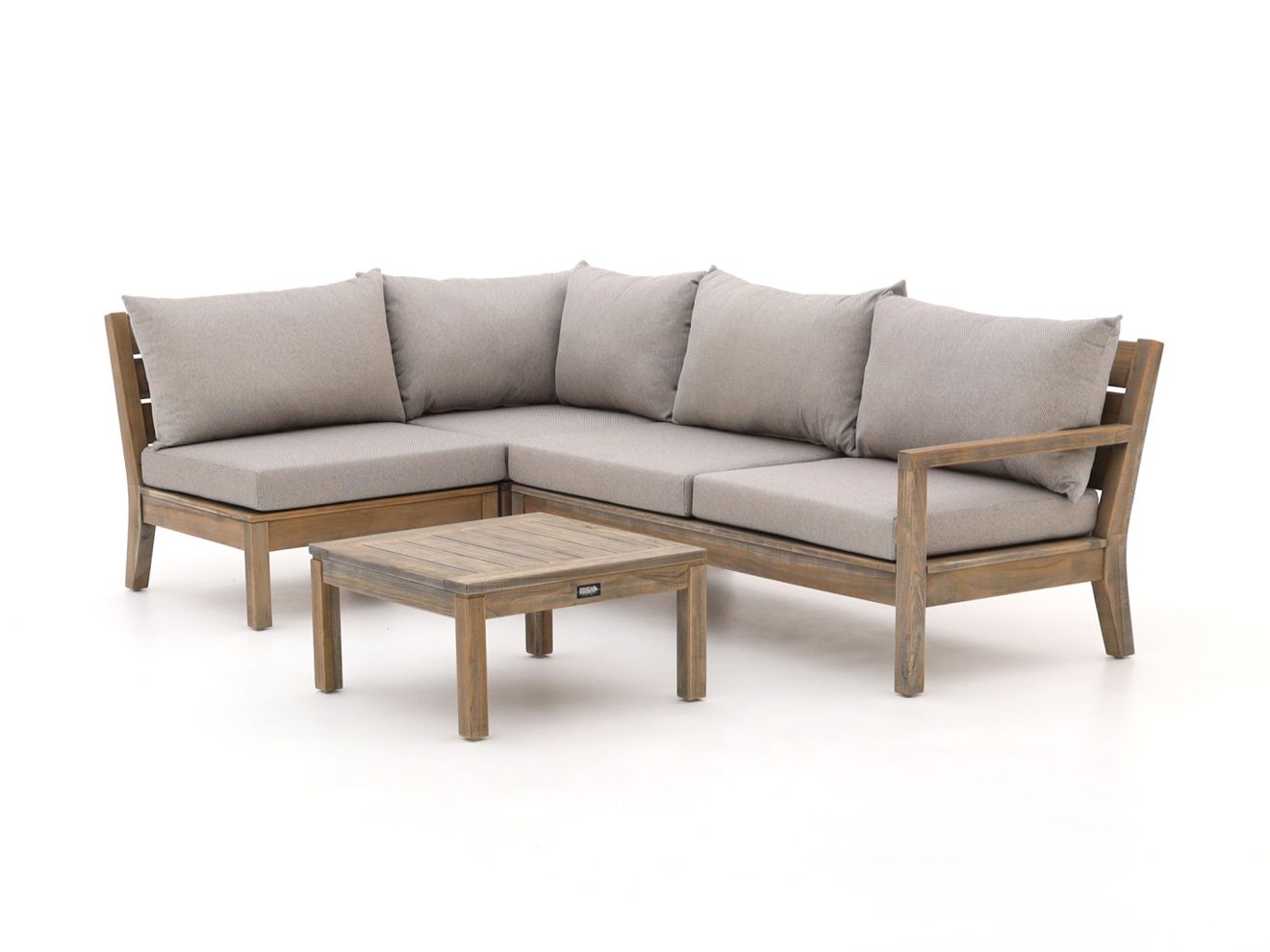 ROUGH Batang Ecklounge-Set 4-teilig links Braun 230x150cm Rabatt: 20 %