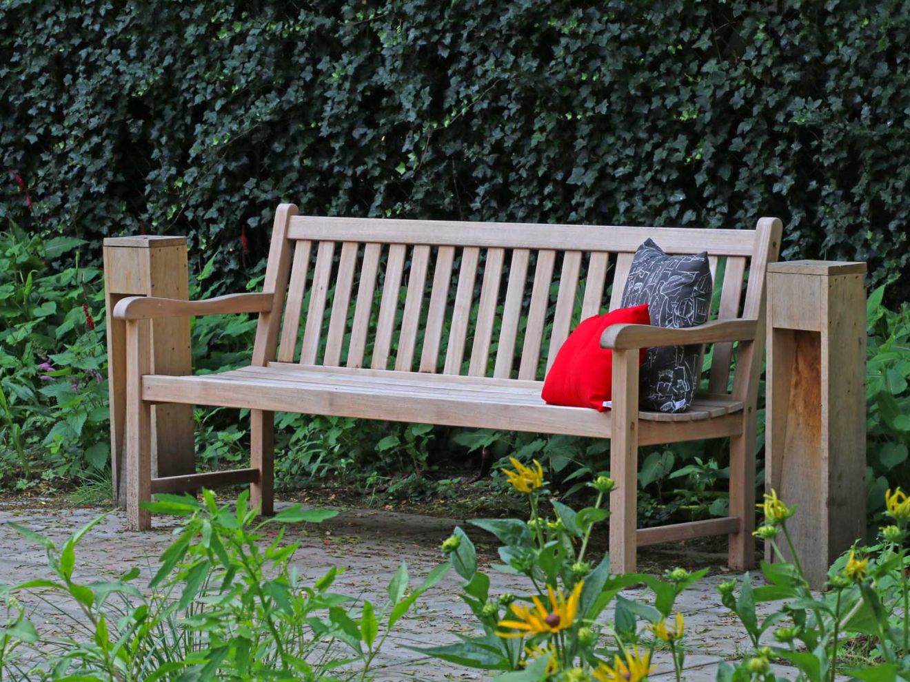 Sunyard Wales Gartenbank 180 cm Braun 18...