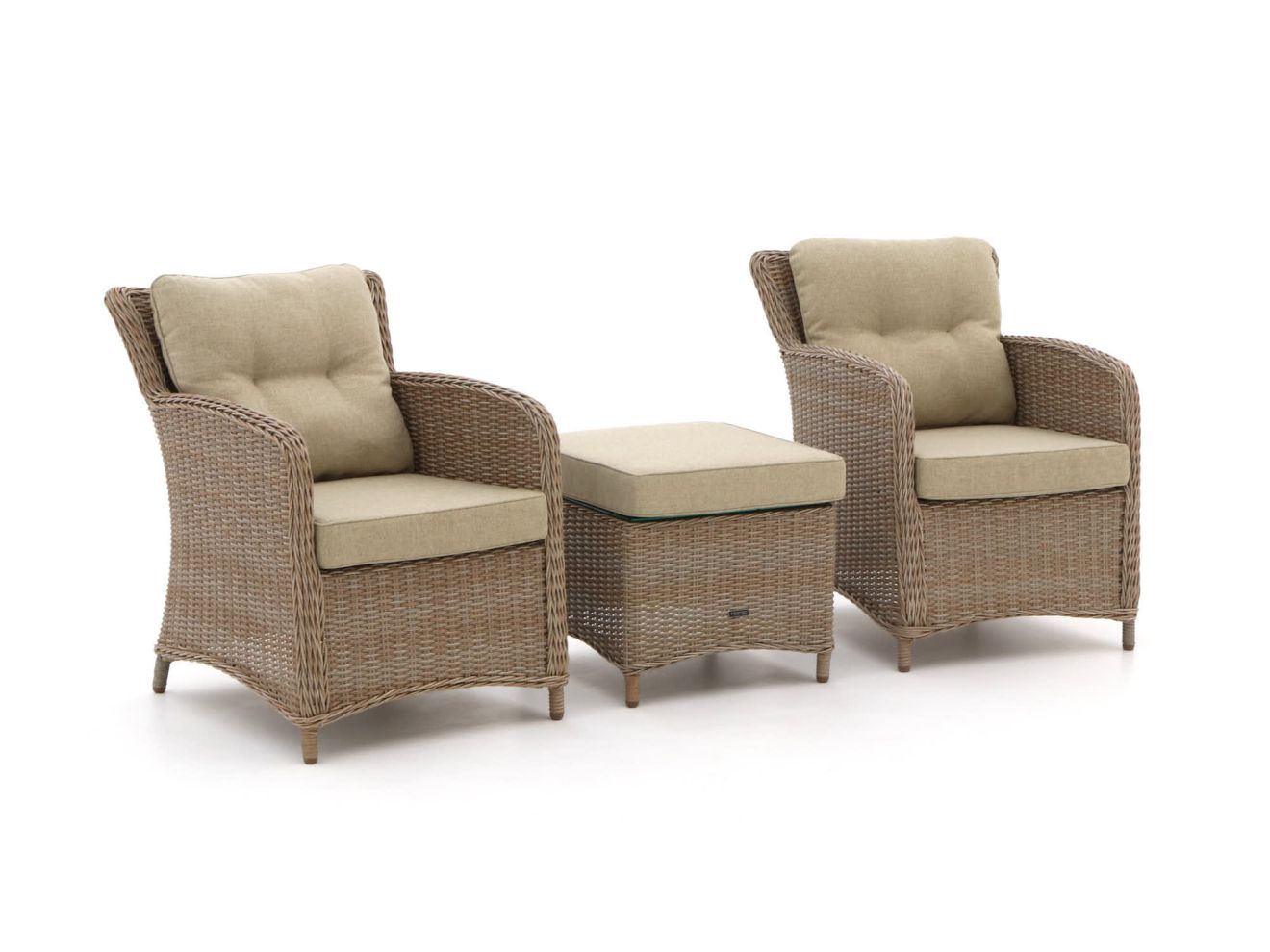 Intenso Leone/Milano Balkonmöbel-Set Lounge 3-teilig günstig online kaufen