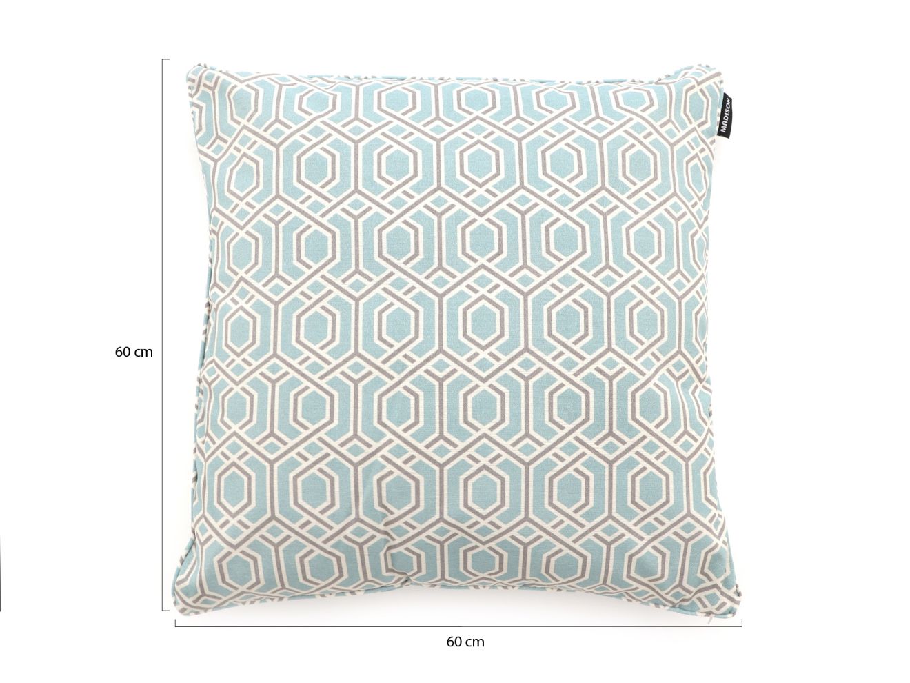 Madison Dekokissen 60x60 cm Blau 60x60cm