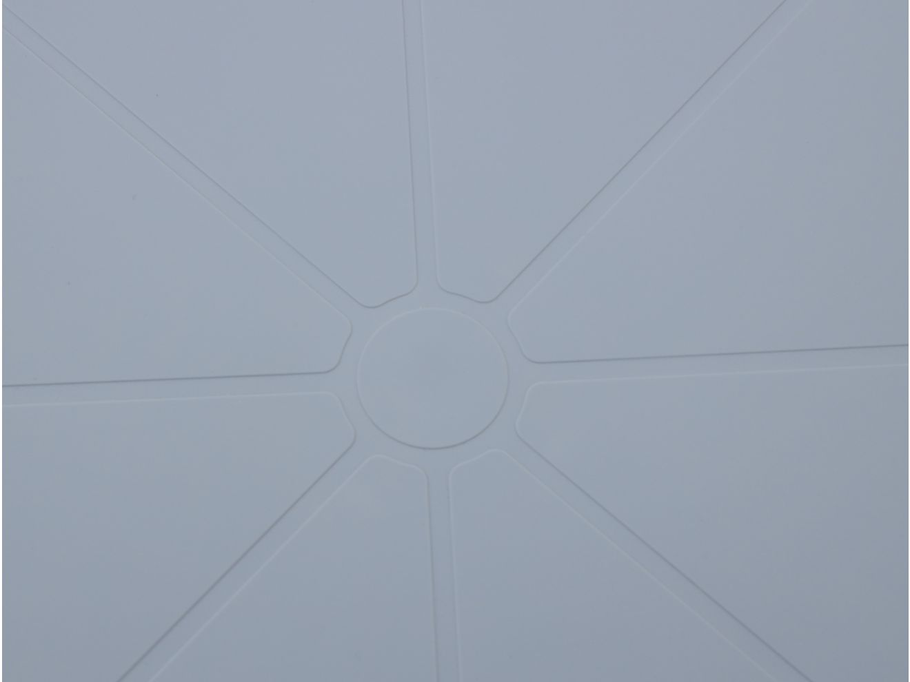 Forza Rieti Gartentisch ø 60 cm (h:76 cm) Blau 76cm