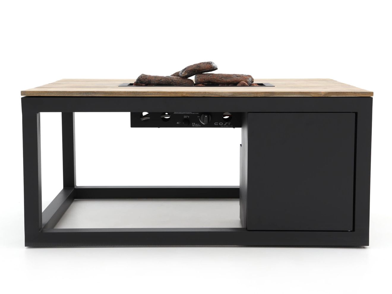 Cosiraw Lounge Feuertisch 120x80x55 cm R...