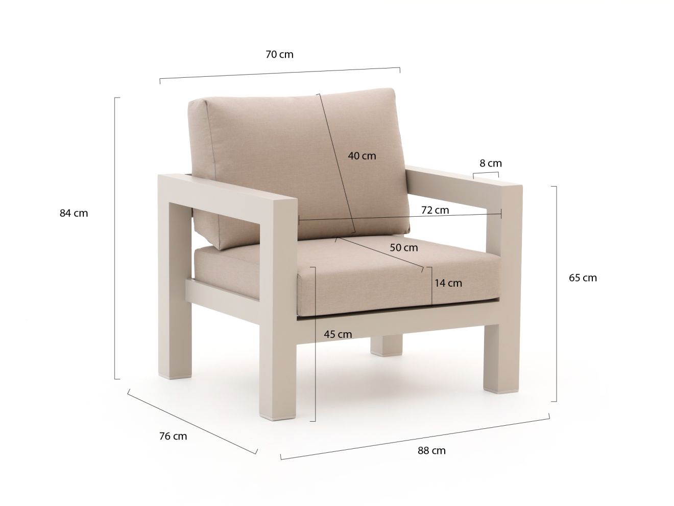 Bellagio Campazzo Gartensessel günstig online kaufen