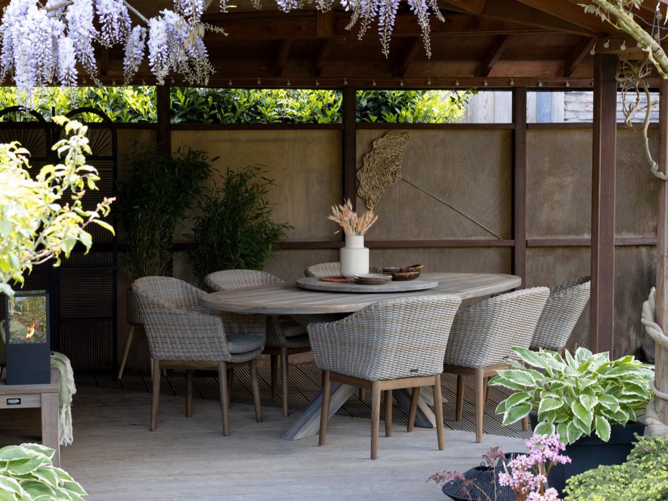 ROUGH-Y Ellips Gartentisch 240x120x72 cm...