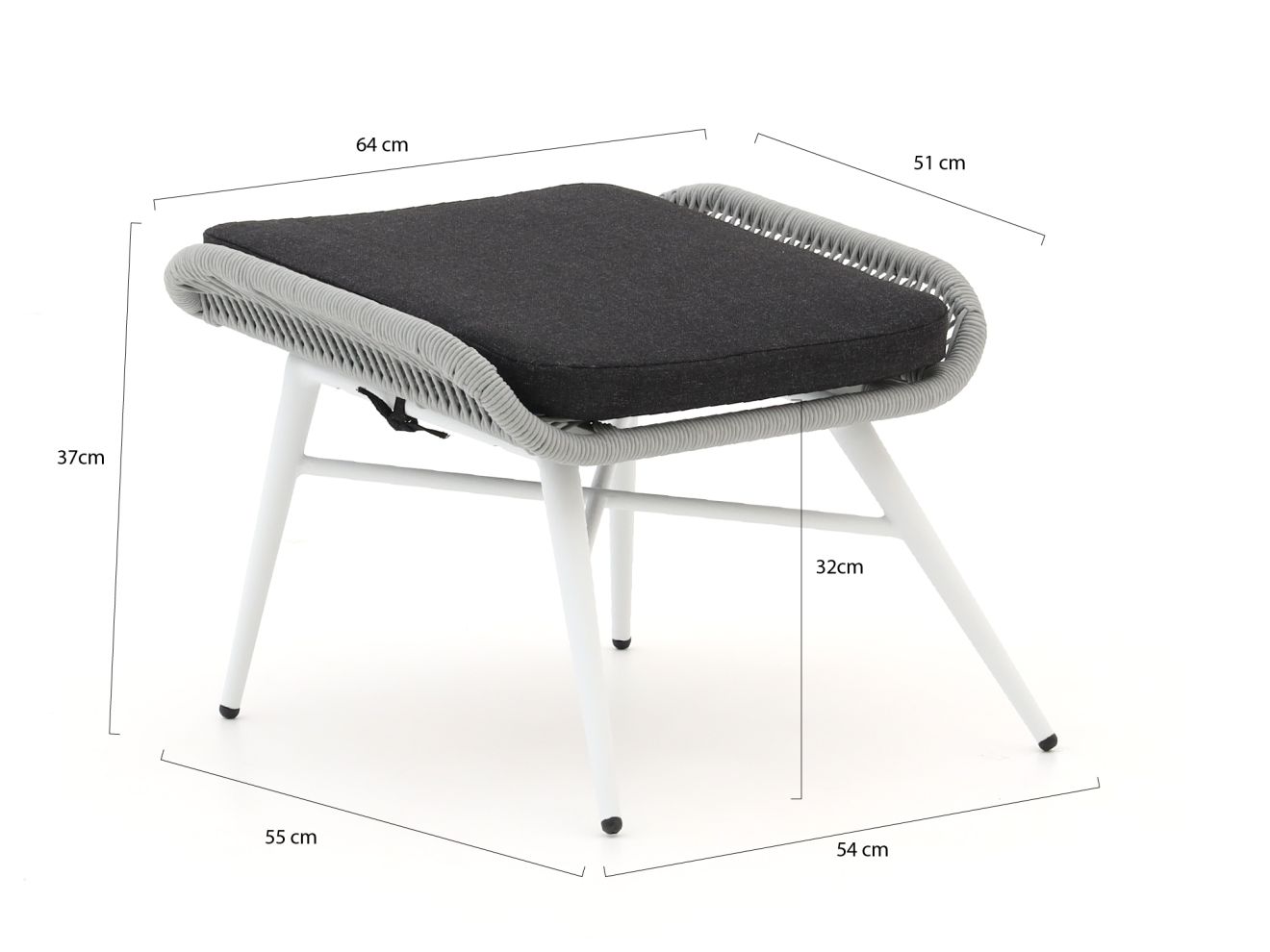 Intenso Solara Lounge Gartenhocker Weiß Rabatt: 67 % Intenso Solara Lounge Gartenhocker Weiß Rabatt: 67 %