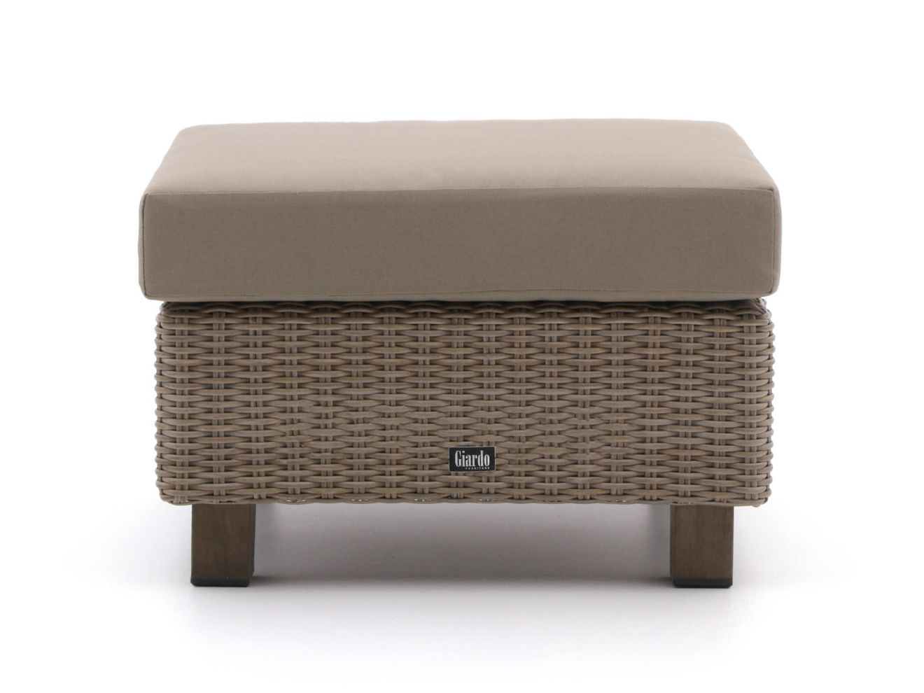 Giardo Longhi Fußbank 60x60 cm Taupe 60x60cm Rabatt: 21 %