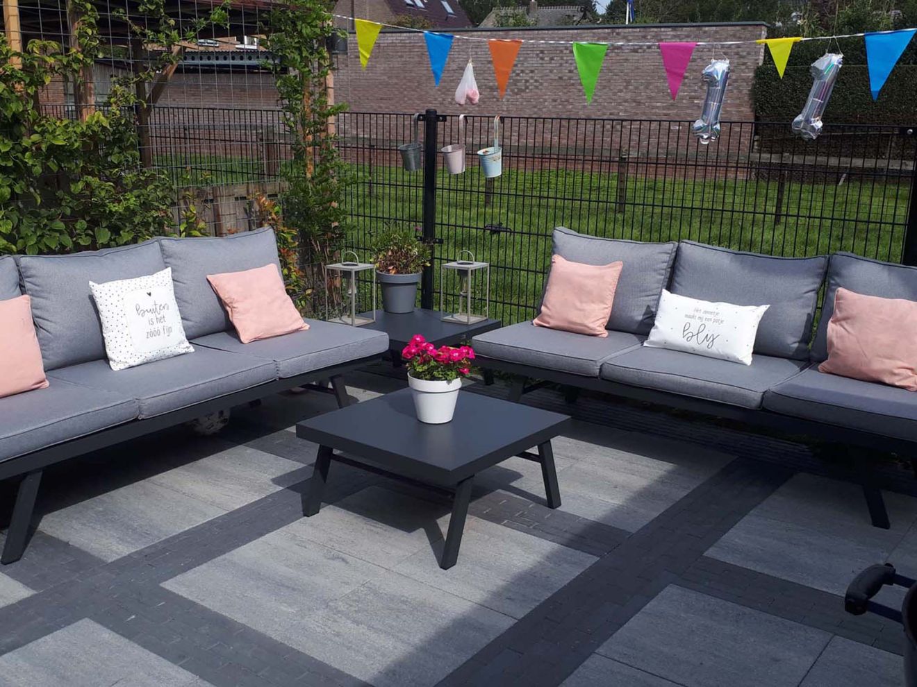 Forza Vadena Loungetisch 72x72x34 cm Rab...