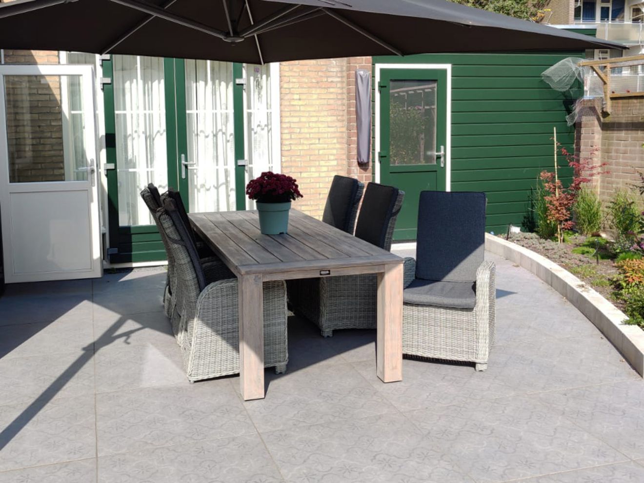 Intenso Fabrizi Gartenstuhl Hochlehner m...