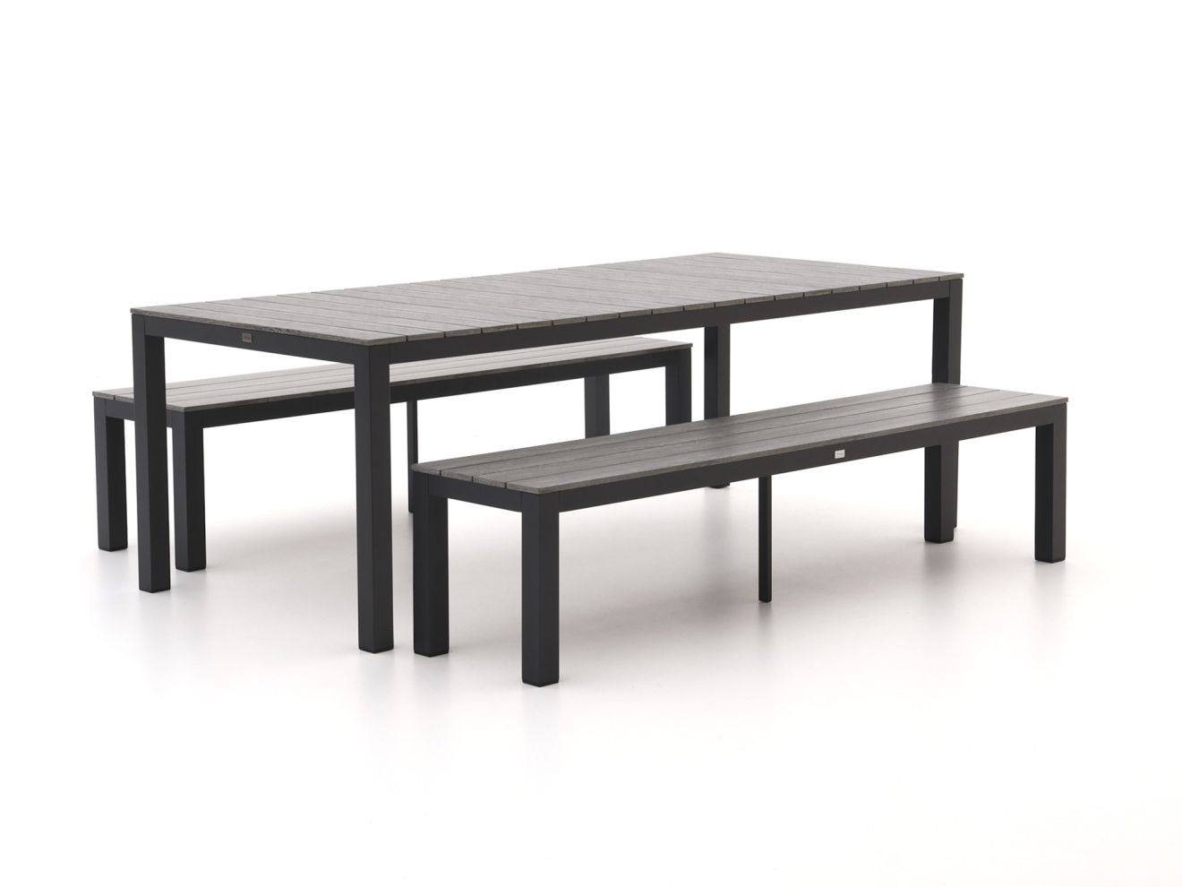 Bellagio Fidenza 220 cm Picknick-Set 3-Teilig Schwarz  Rabatt: 21 %