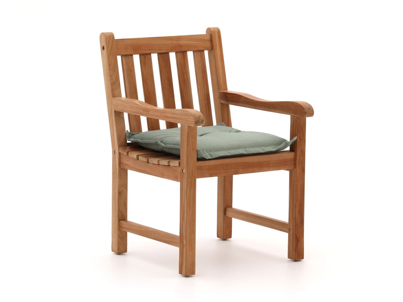 Madison Hocker/Sitzkissens 55x55 cm met rand Sitz Grün 55x55cm