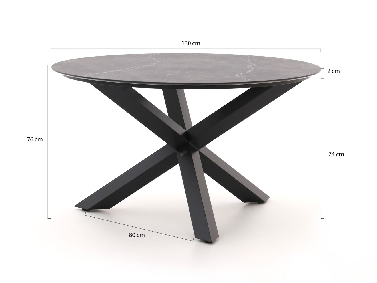 Hartman Troy/Lodola ø 130 cm Gartenmöb...