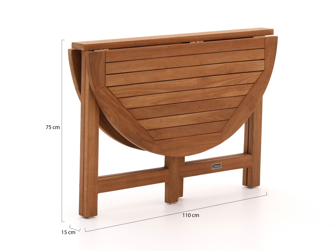 Sunyard Butterfly Klapptisch ø 110cm (h:75cm) Braun 110cm Rabatt: 20 % Sunyard Butterfly Klapptisch ø 110cm (h:75cm) Braun 110cm Rabatt: 20 %