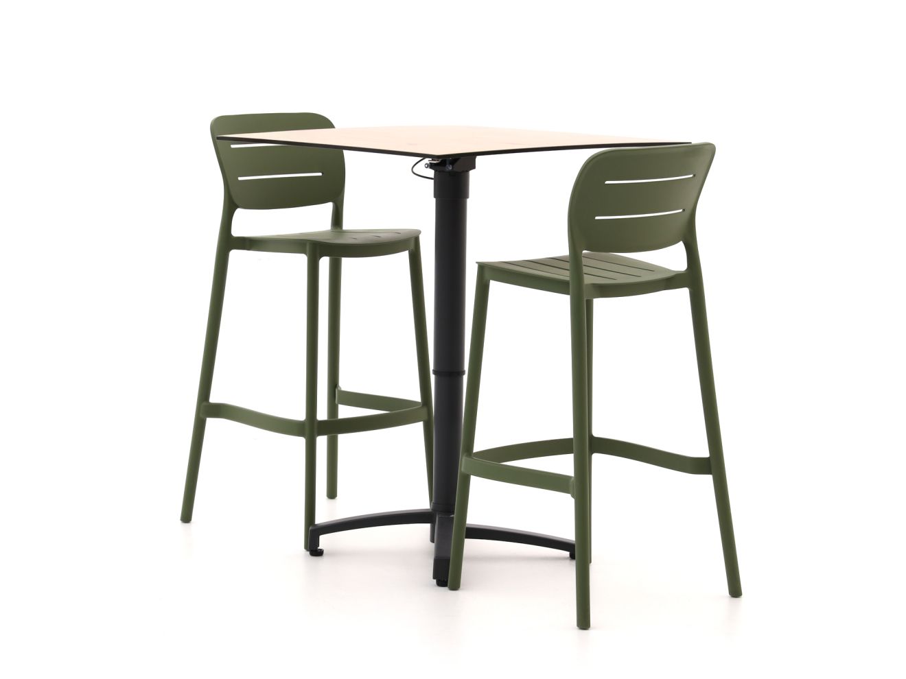 Forza Pazzia/Canzo 70 cm Gartenbar-Set  3-teilig stapelbar verstellbar günstig online kaufen