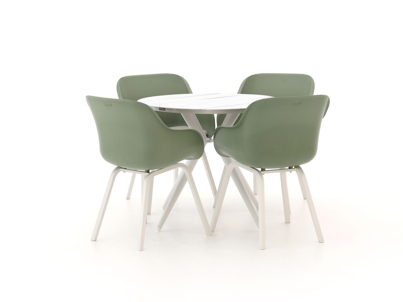 Hartman Le Soleil/Sora ø 90 cm Gartenmöbel-Set 5-teilig günstig online kaufen