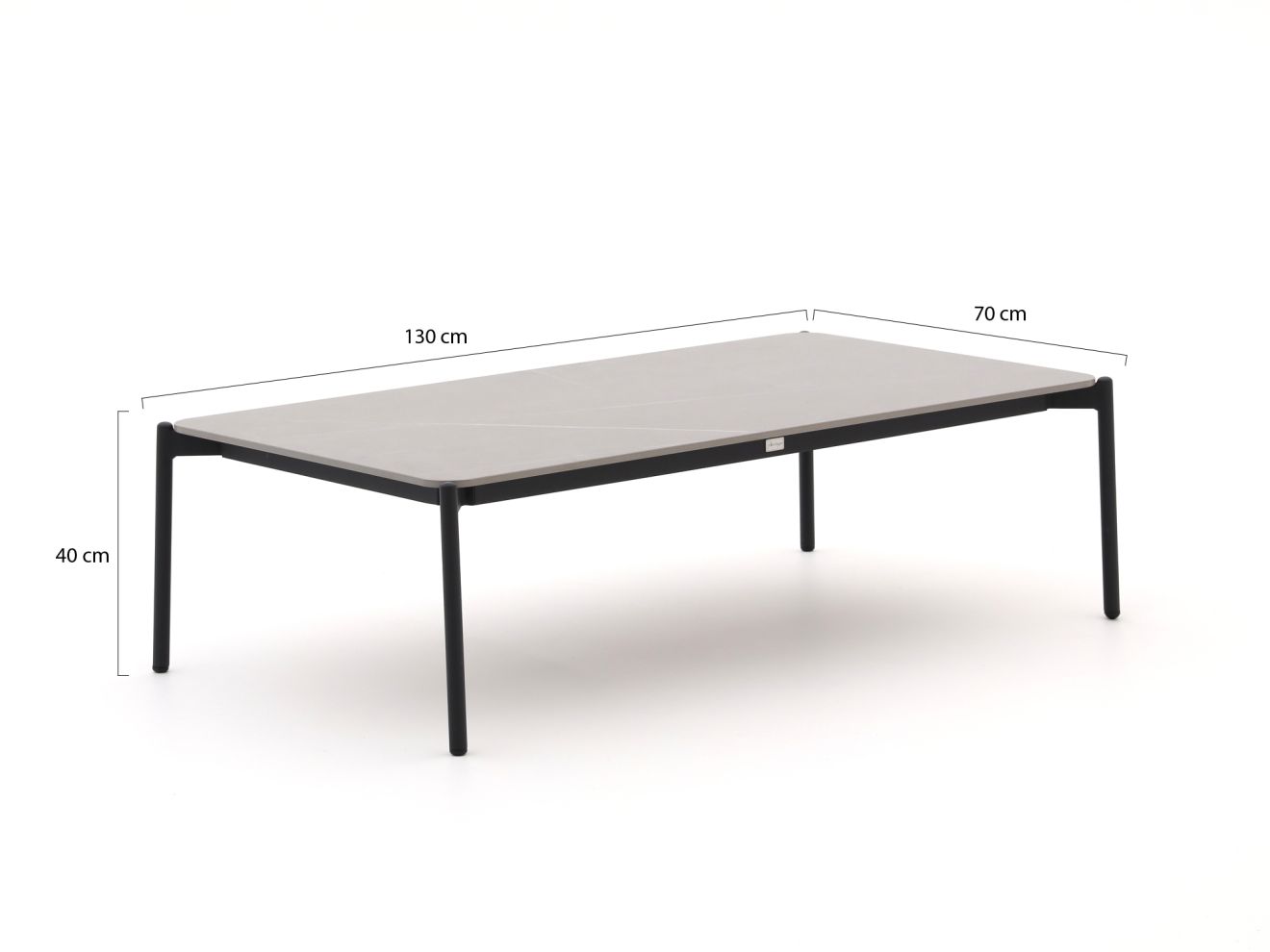 Bellagio Cupello Loungetisch 130x70x40 cm günstig online kaufen