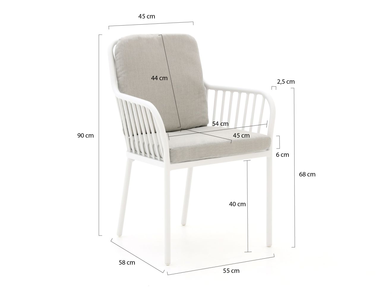 Manifesto Arasso/Sora 160 cm Gartenmöbel-Set 5-teilig günstig online kaufen