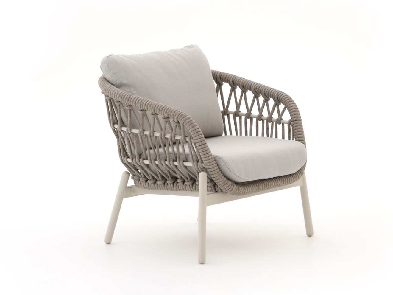 Bellagio Cupello Sessel-Sofa Lounge-Set 4-teilig Taupe  Rabatt: 14 %