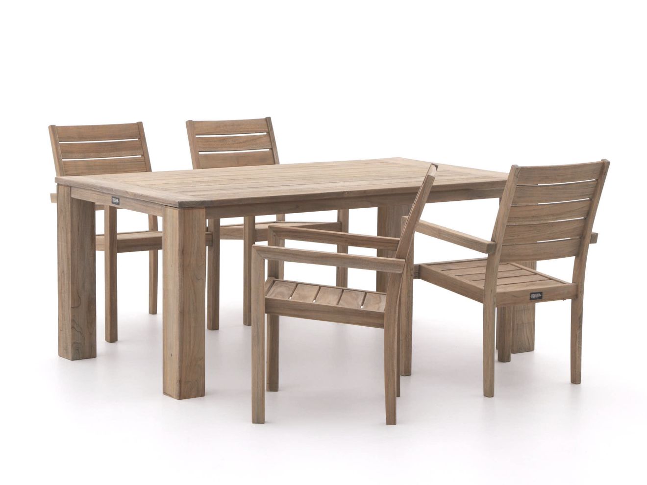 ROUGH-S/ROUGH-X 180 cm Gartenmöbel-Set ...