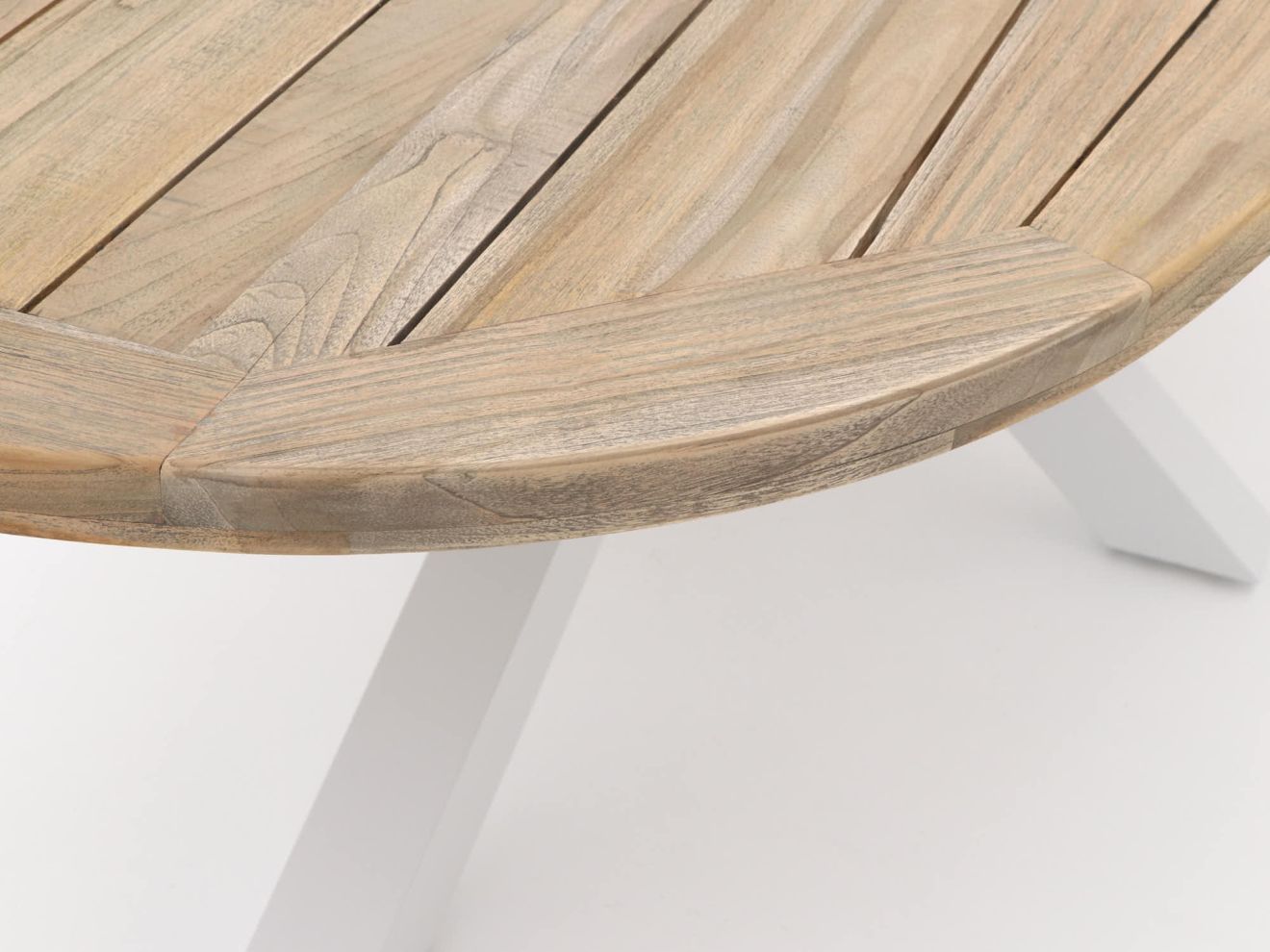 ROUGH-Y Ellips Gartentisch 280x130 cm Ra...