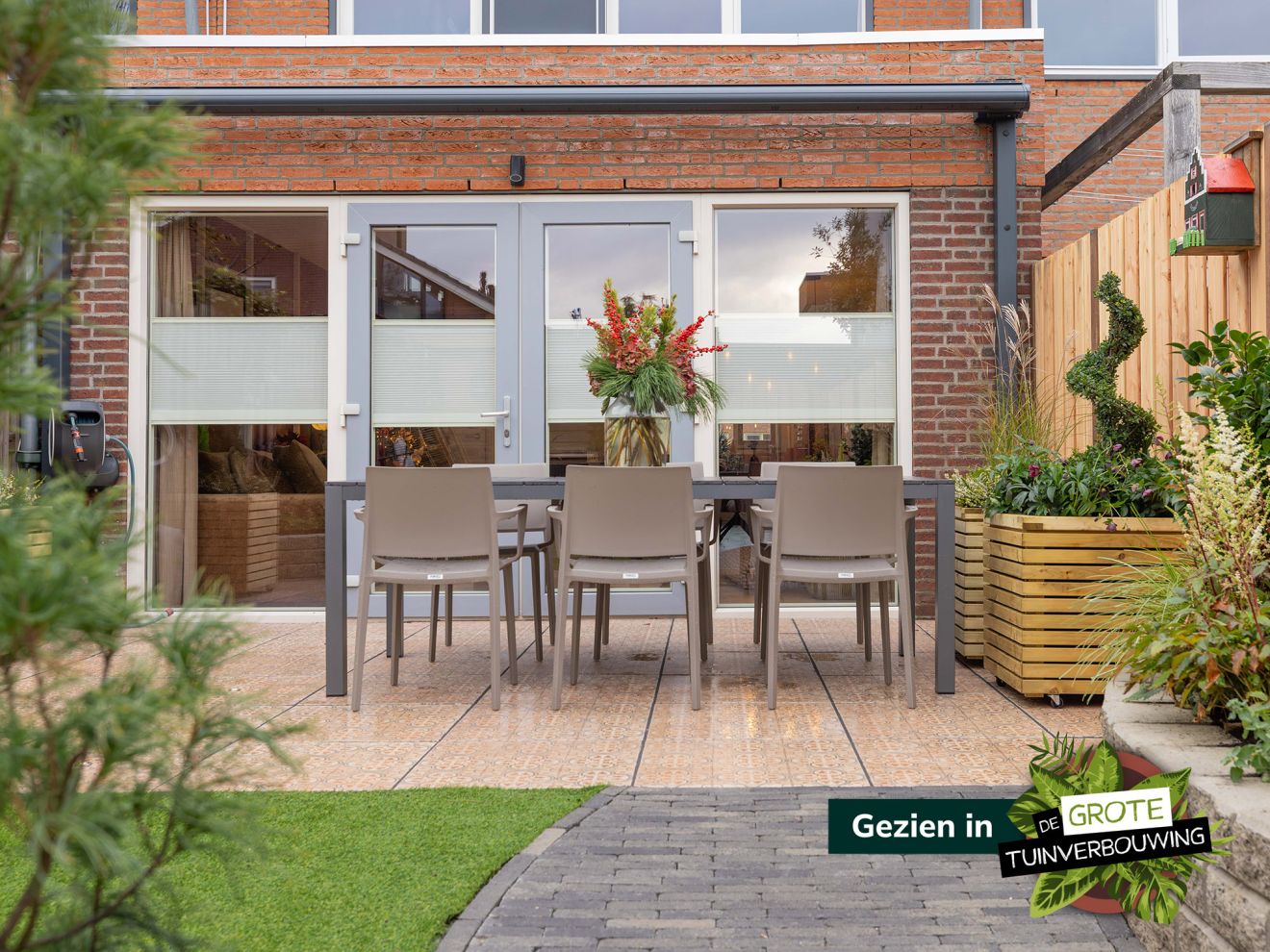 Forza Sile/Fidenza 220 cm Gartenmöbel-Set 7-teilig stapelbar Taupe Rabatt: 25 % Forza Sile/Fidenza 220 cm Gartenmöbel-Set 7-teilig stapelbar Taupe Rabatt: 25 %