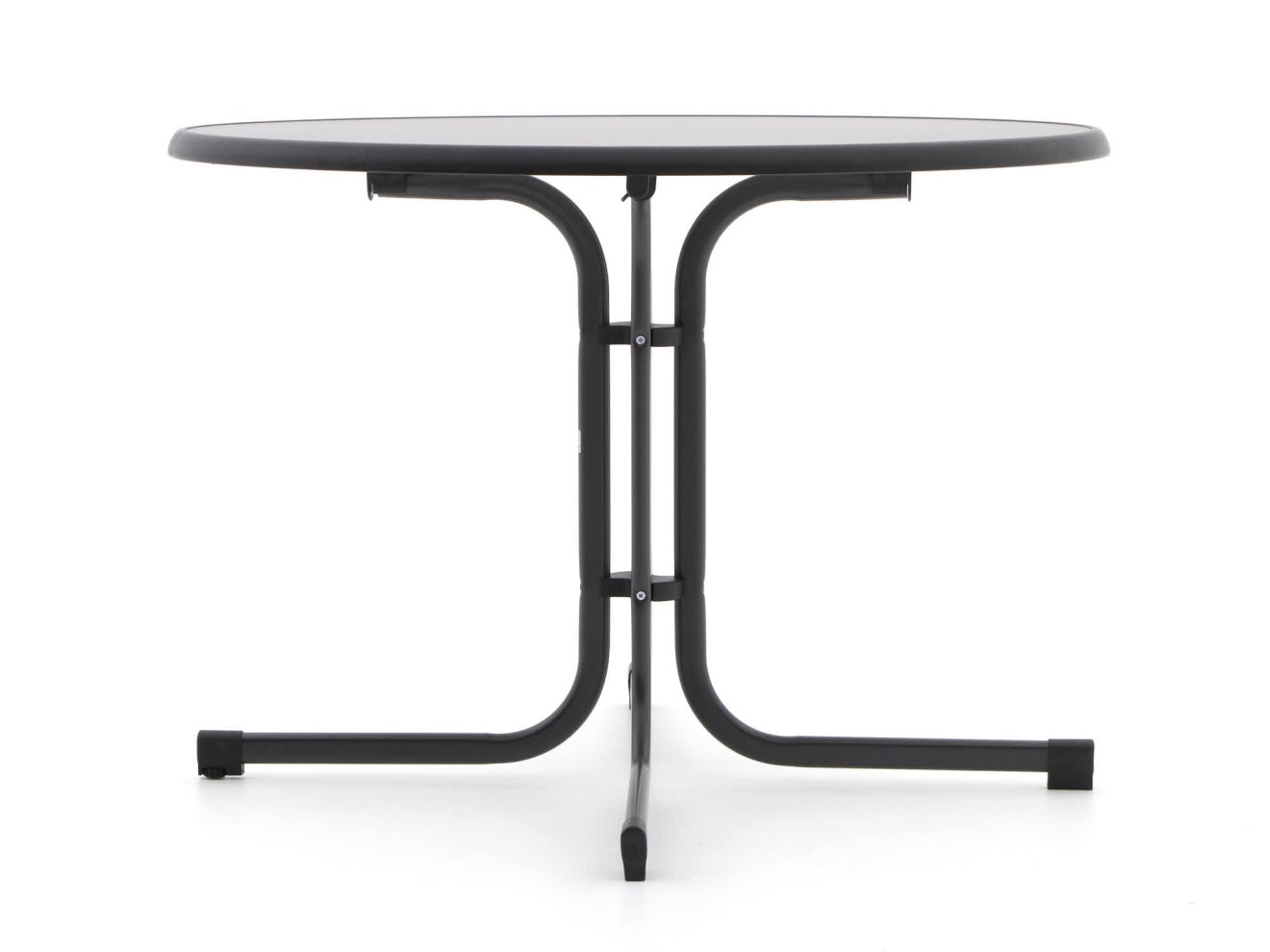 Sieger Mecalit Gartentisch klappbar ø 100 cm (h: 72 cm) Grau 100cm Sieger Mecalit Gartentisch klappbar ø 100 cm (h: 72 cm) Grau 100cm