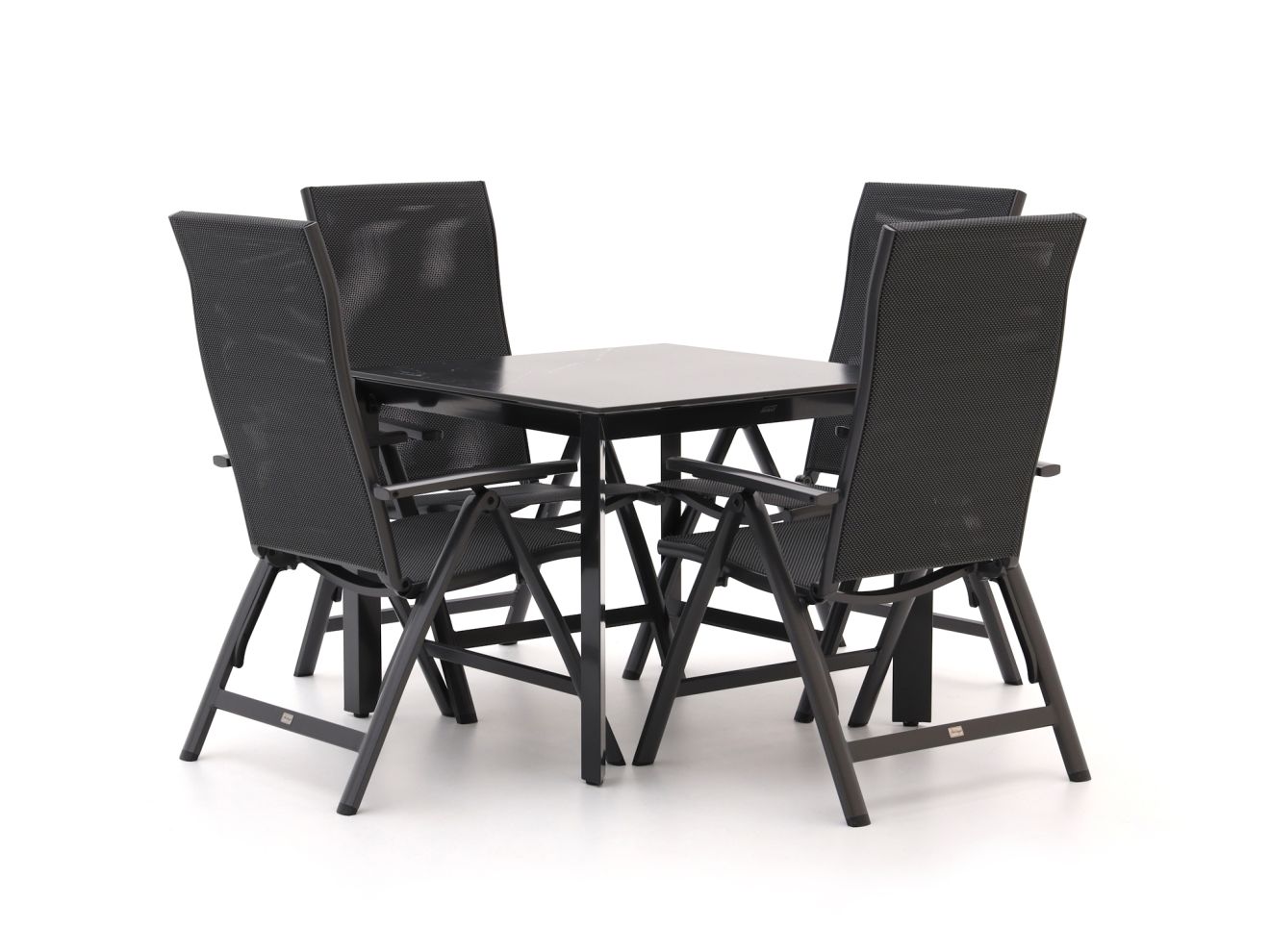 Bellagio Avio/Sestino 90 cm Gartenmöbel-Set 5-Teilig verstelbaar günstig online kaufen