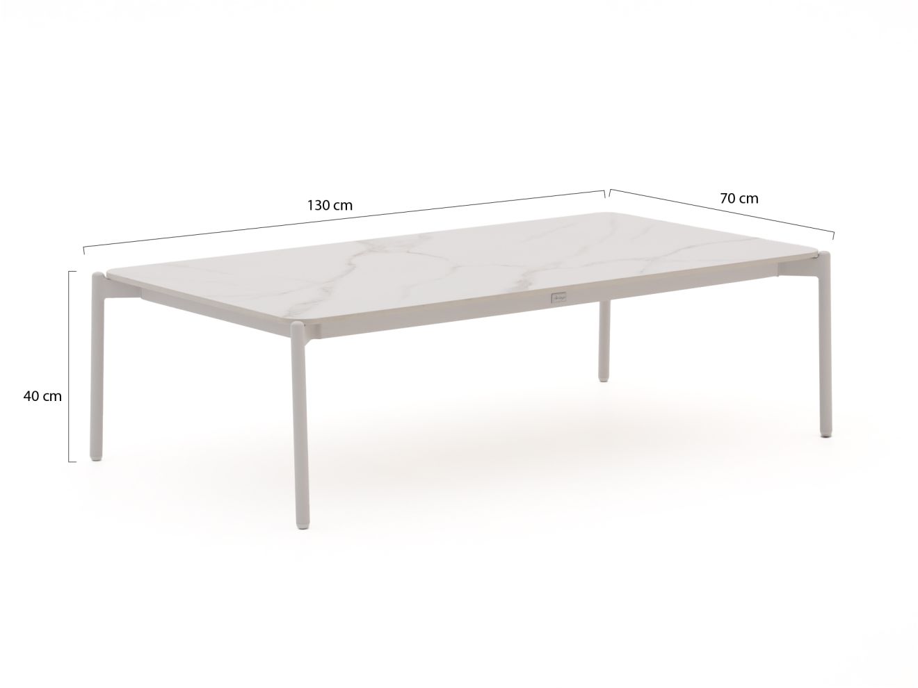 Bellagio Cupello Loungetisch 130x70x40 cm günstig online kaufen